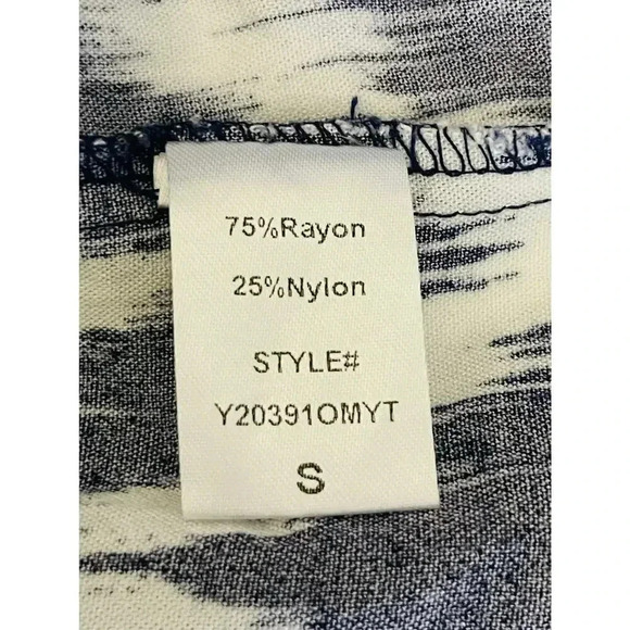 Tuckernuck Pomander Place Navy Ikat Kenzo Dress size S Chevron - Picture 12 of 12